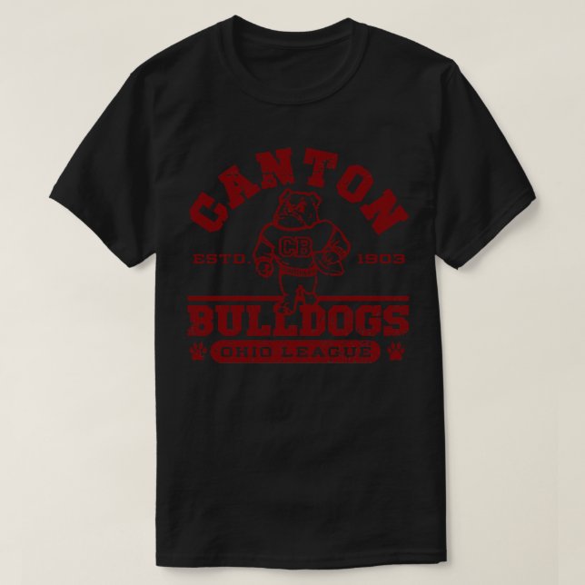 Camiseta Fútbol Bulldog Cantón (Diseño del anverso)