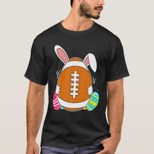 Camiseta Fútbol Bunny Oídos Huevos Costume Día de Pascua Re