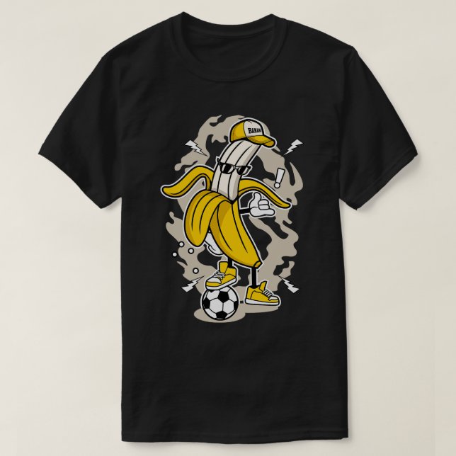 CAMISETA FÚTBOL CALLEJERO DE BANANA (Diseño del anverso)
