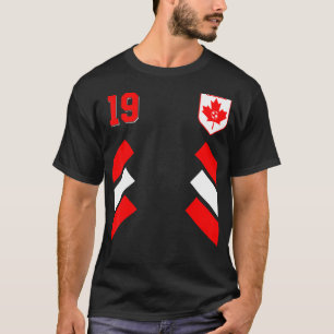 Camiseta Fútbol Canadá Retro19 Fútbol Canadá Fla