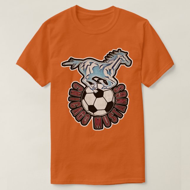Camiseta Fútbol Chicago Mustangs (Diseño del anverso)