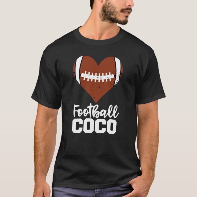 Camiseta Fútbol Coco Football Heart Abuela Coco (Anverso)