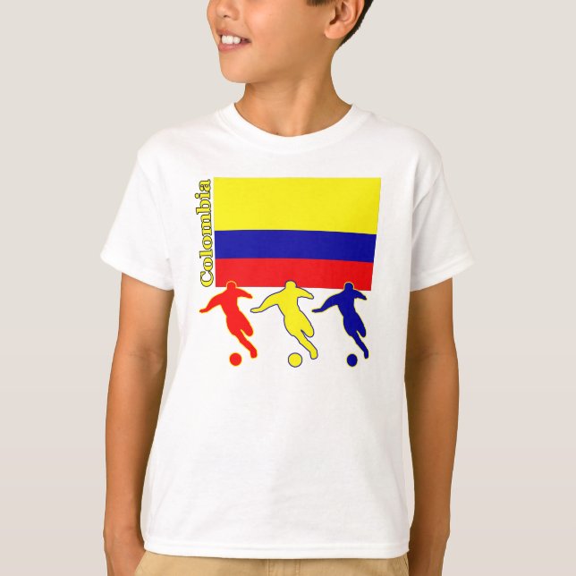 Camiseta Fútbol Colombia (Anverso)