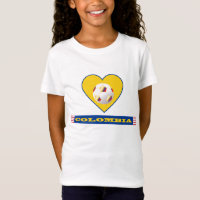FÚTBOL COLOMBIA National Team balón y corazón