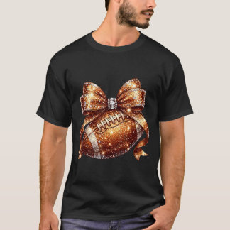 Camiseta Fútbol con brillo arco coqueta día de juego deport