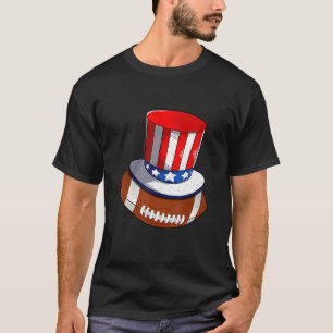 Camiseta Fútbol Con Gorra De Bandera Estadounidense Patriót