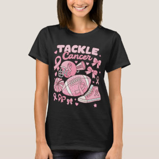 Camiseta Fútbol con lazo rosa para combatir el cáncer de ma