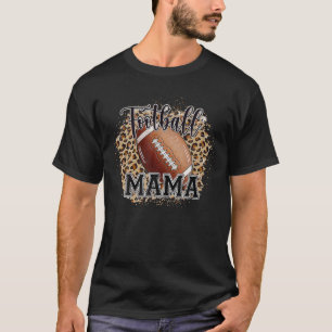 Camiseta Fútbol con sangre Mama Life Leopard Player