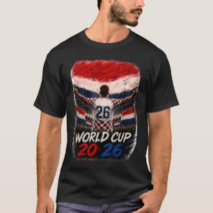 Camiseta Fútbol - Copa Mundial 2026 Croacia