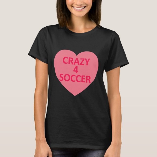 Camiseta Fútbol - Corazón Amor Día de San Valentín Personal (Anverso)