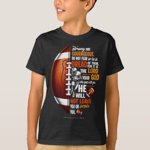 Camiseta Fútbol Cristiano Deuteronomio 31 6 Biblia Cristian