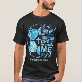 Camiseta Fútbol Cristiano Fé Religiosas Mujeres Niños Crist