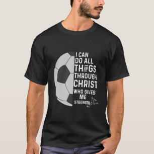 Camiseta Fútbol cristiano puedo hacer todas las cosas Phil