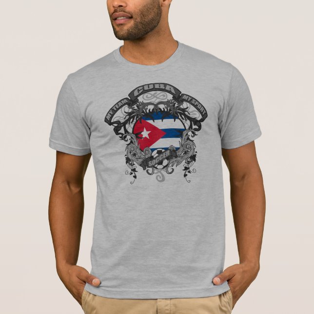 Camiseta Fútbol Cuba (Anverso)