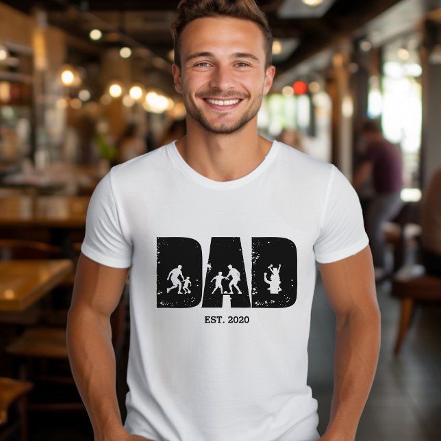 Camiseta Fútbol DAD y niño EST. Regalo personalizado (Subido por el creador)