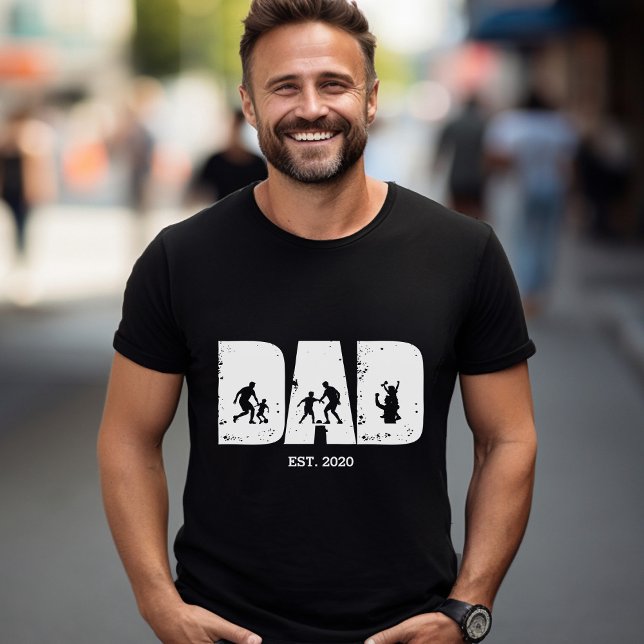 Camiseta Fútbol DAD y niño EST. Regalo personalizado (Subido por el creador)