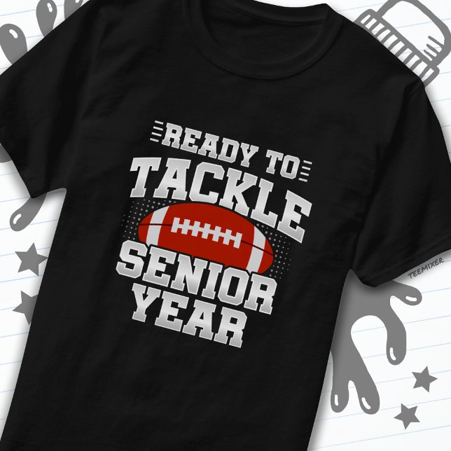 Camiseta Fútbol de 12° grado listo para enfrentarse a la es (Subido por el creador)