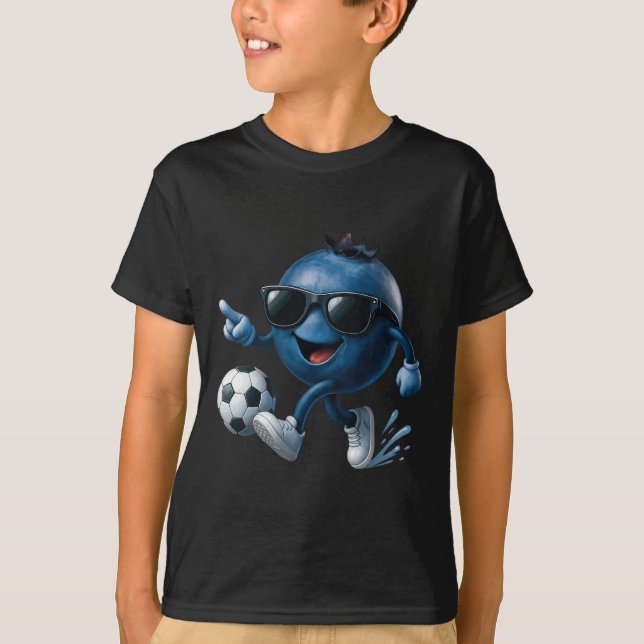 Camiseta Fútbol de Arándano  (Anverso)