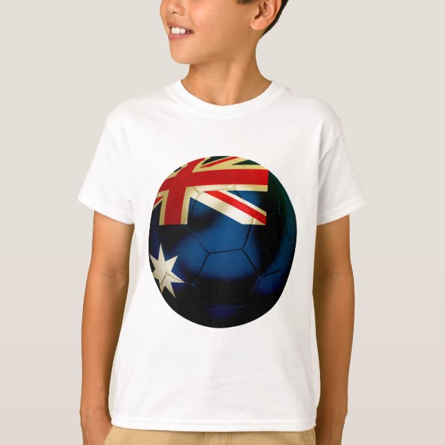 Camiseta Fútbol de Australia (Anverso)