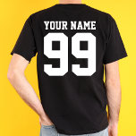 Camiseta Fútbol de Béisbol Nombre Número Chica<br><div class="desc">Fútbol de Béisbol Nombre Número Chico Chica Camiseta</div>