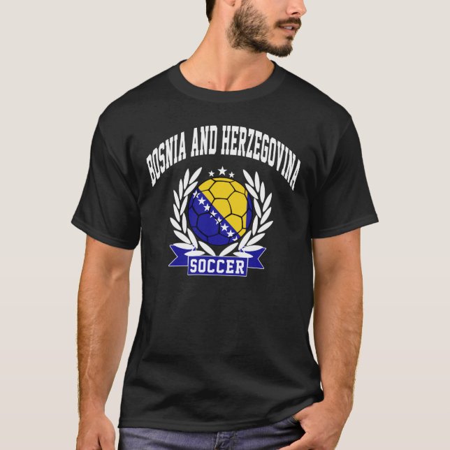 Camiseta Fútbol de Bosnia y Herzegovina (Anverso)