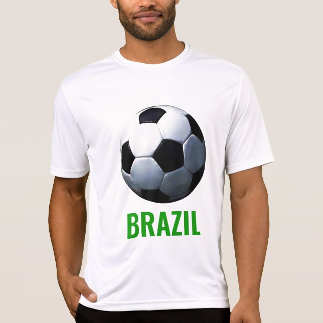 Camiseta Fútbol de Brasil (Anverso)