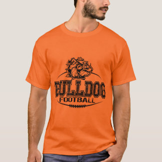 Camiseta fútbol de bulldog