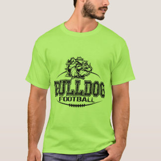 Camiseta fútbol de bulldog