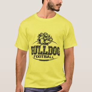 Camiseta fútbol de bulldog