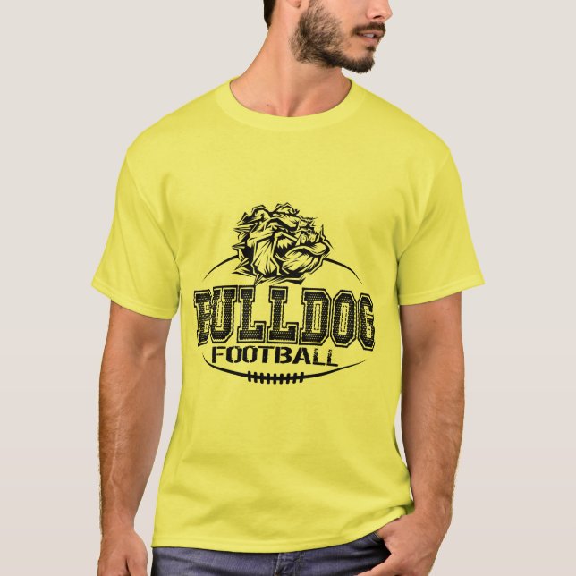Camiseta fútbol de bulldog (Anverso)