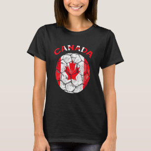 Camiseta Fútbol de Canadá 2022 Niños Bandera canadiense par