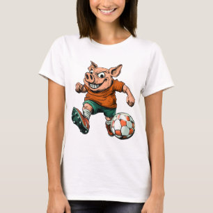 Camiseta Fútbol de cerdos