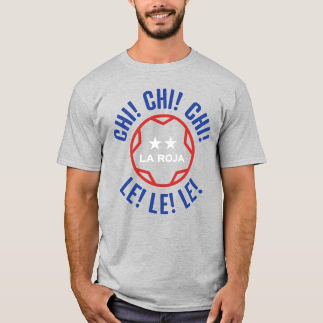 Camiseta Fútbol de Chile/camiseta del fútbol (Anverso)
