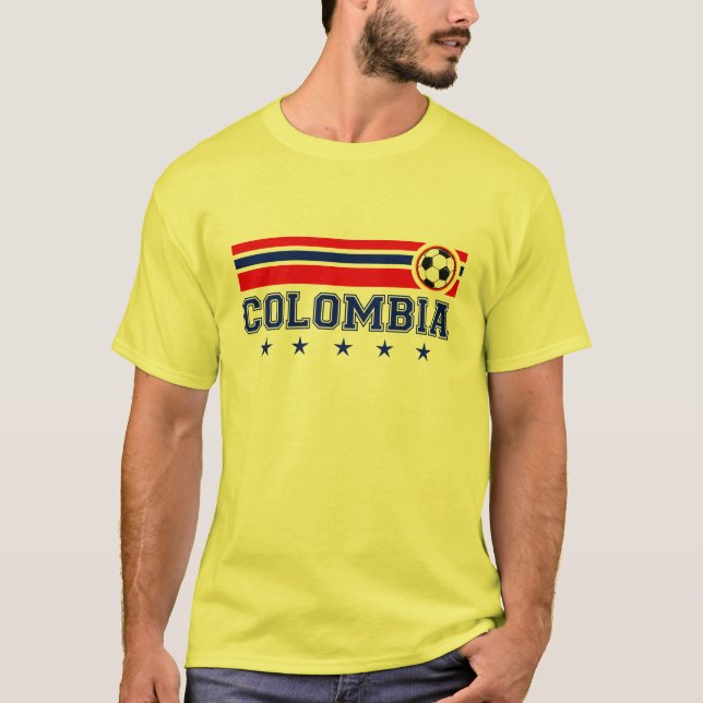Camiseta Fútbol de Colombia (Anverso)