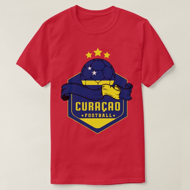Camiseta Fútbol de Curacao (Diseño del anverso)