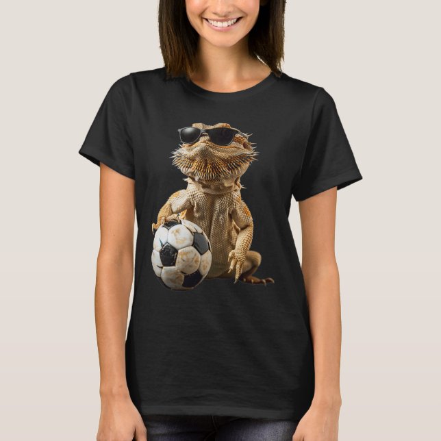 Camiseta Fútbol de Dragón Barbudo  (Anverso)