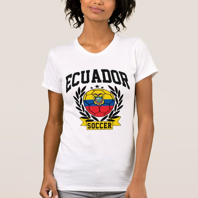 Camiseta Fútbol de Ecuador (Anverso)