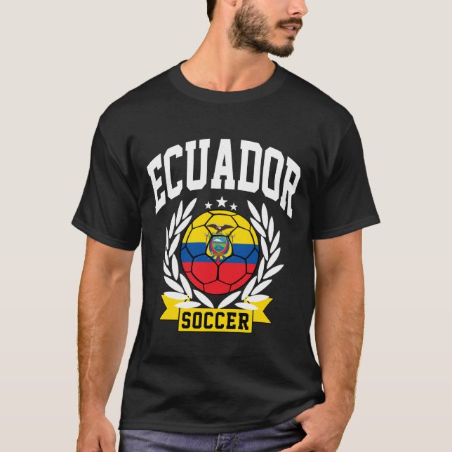 Camiseta Fútbol de Ecuador (Anverso)