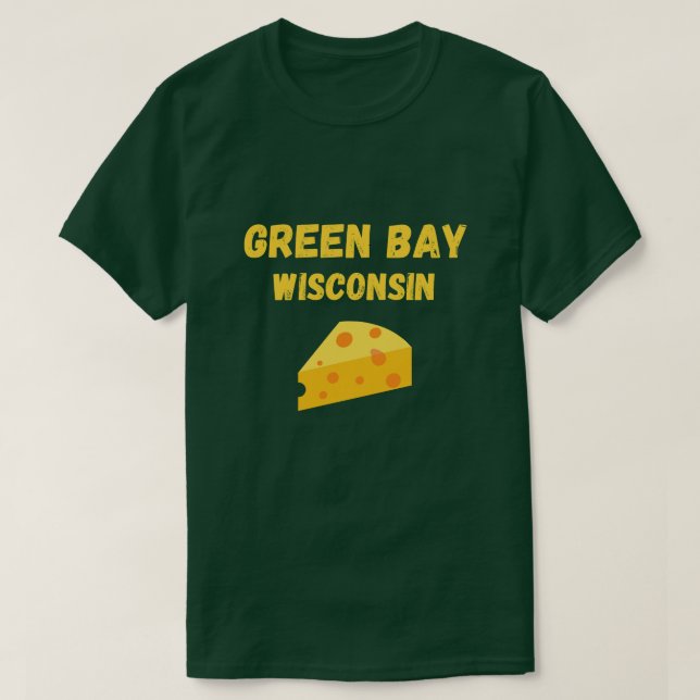 Camiseta Fútbol de época de la BAHÍA VERDE WISCONSIN (Diseño del anverso)