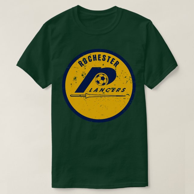 Camiseta Fútbol de época de Rochester 1970 (Diseño del anverso)