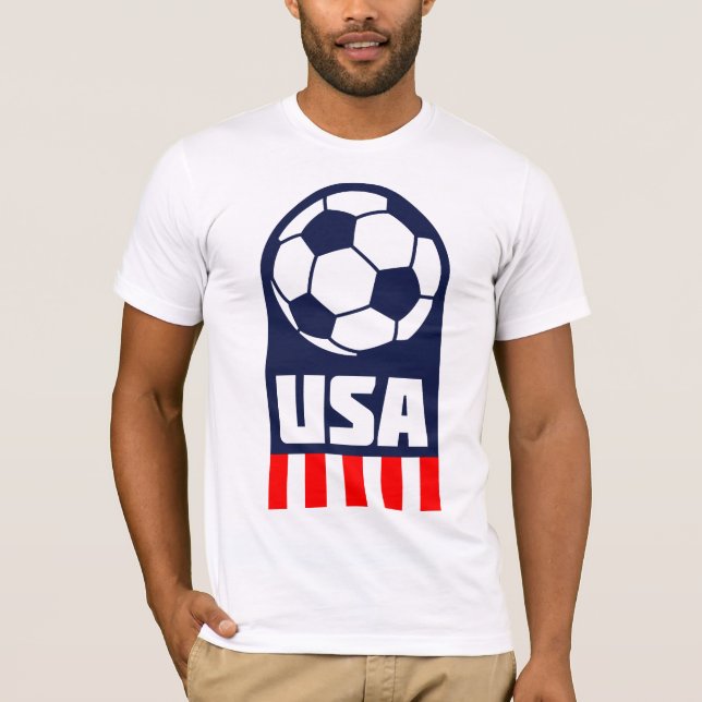 Camiseta Fútbol de Estados Unidos (Anverso)