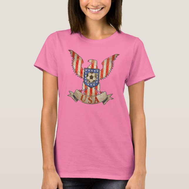 Camiseta Fútbol de Estados Unidos (Anverso)
