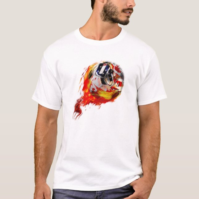 Camiseta fútbol de estados unidos (Anverso)