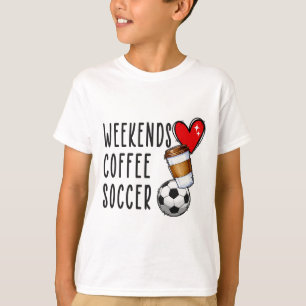 Camiseta Fútbol de fin de semana Café