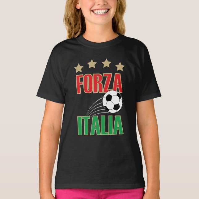 Camiseta Fútbol de Forza Italia (Anverso)