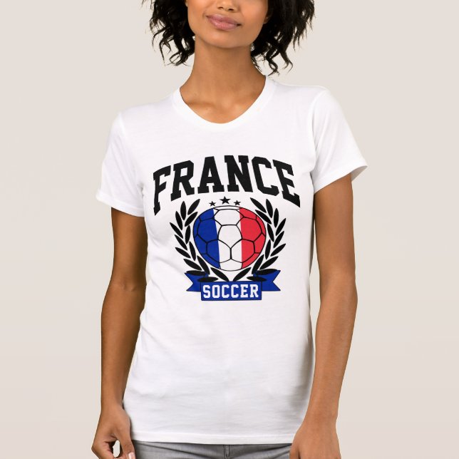 Camiseta Fútbol de Francia (Anverso)