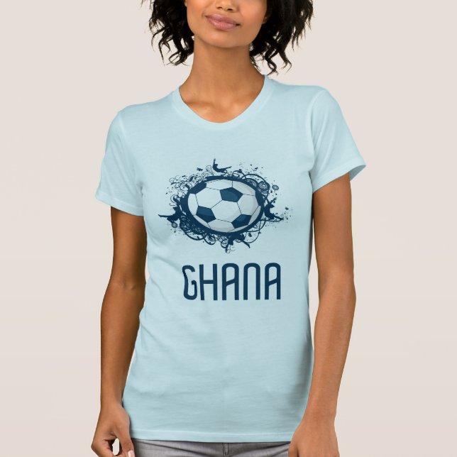 Camiseta Fútbol de Ghana (Anverso)