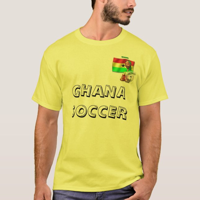 Camiseta Fútbol de Ghana (Anverso)