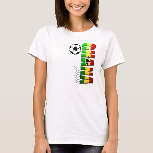 Camiseta Fútbol de Ghana (Anverso)