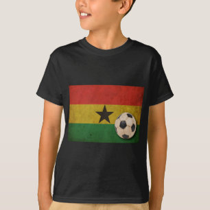 Camiseta Fútbol de Ghana del vintage